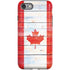 Canada Flag Light Wood iPhone SE (2nd & 3rd Gen) Pro Case